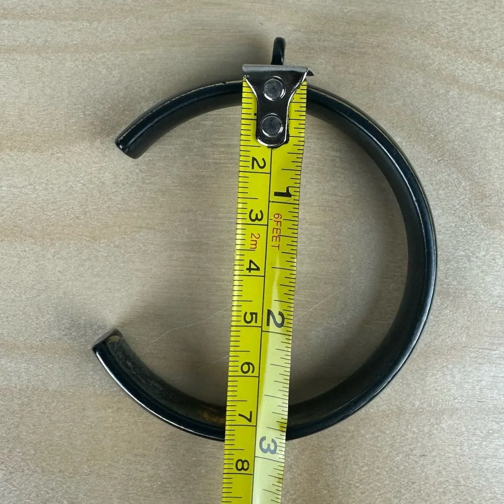 NWB Restoration Hardware Estate C-Loop Drapery Rings Large Bronze set of 7